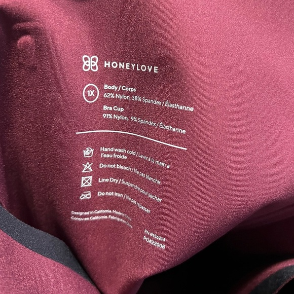 HoneyLove Boldness Tank Shapewear Plus Sculpt Fig Purple Size 1X - NWT - Picture 11 of 11